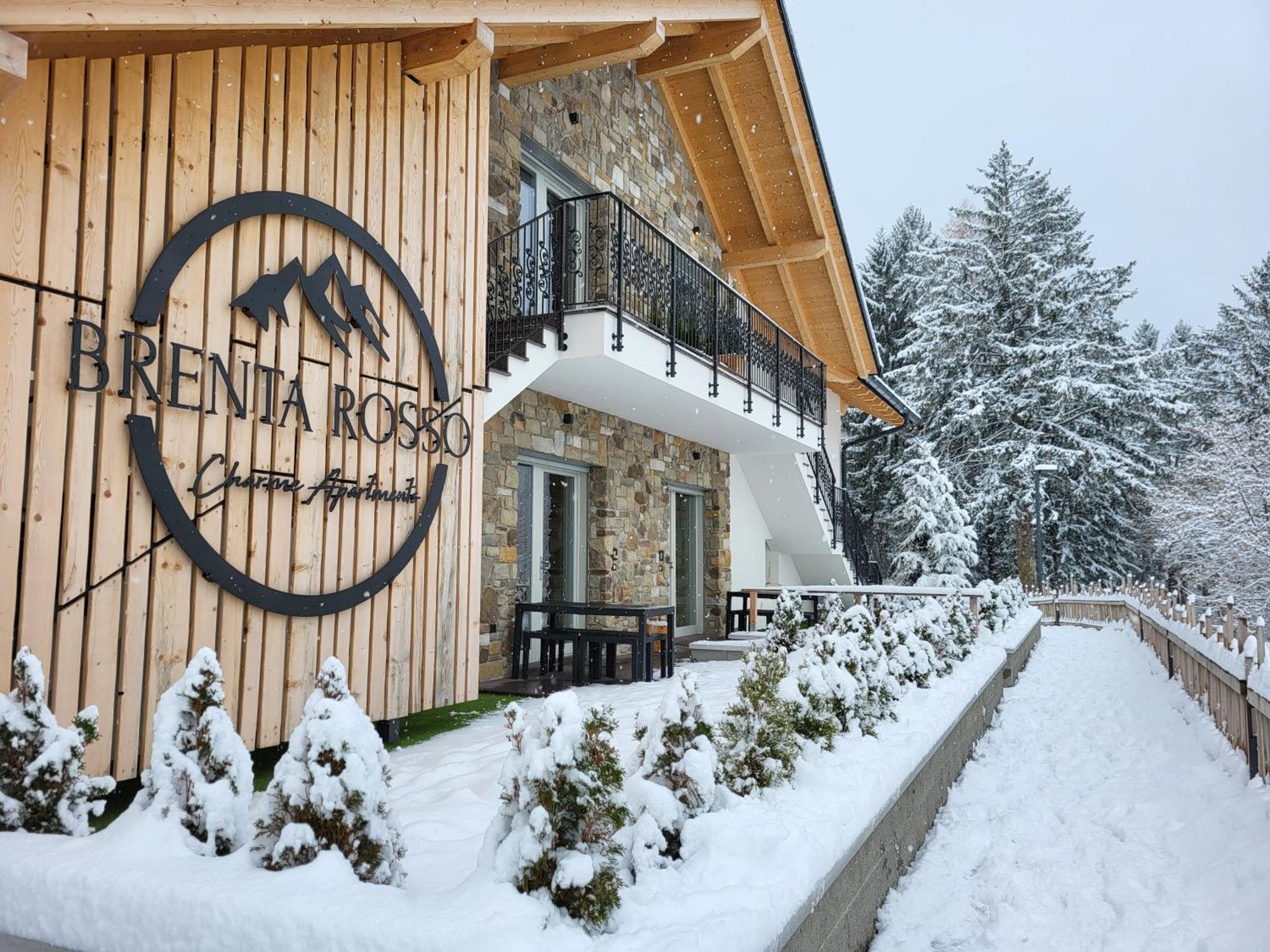 Brenta Rosso - Charme Apartments Fai della Paganella Buitenkant foto